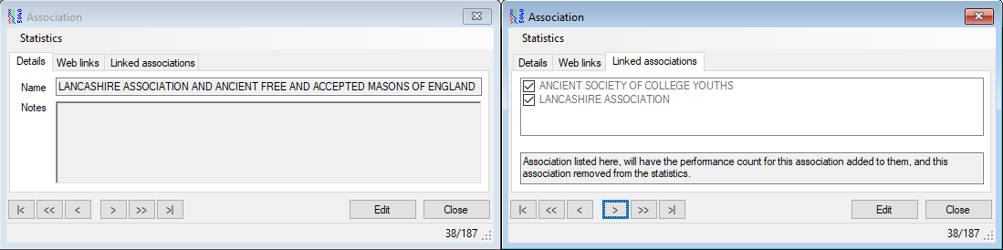 Linking ringers